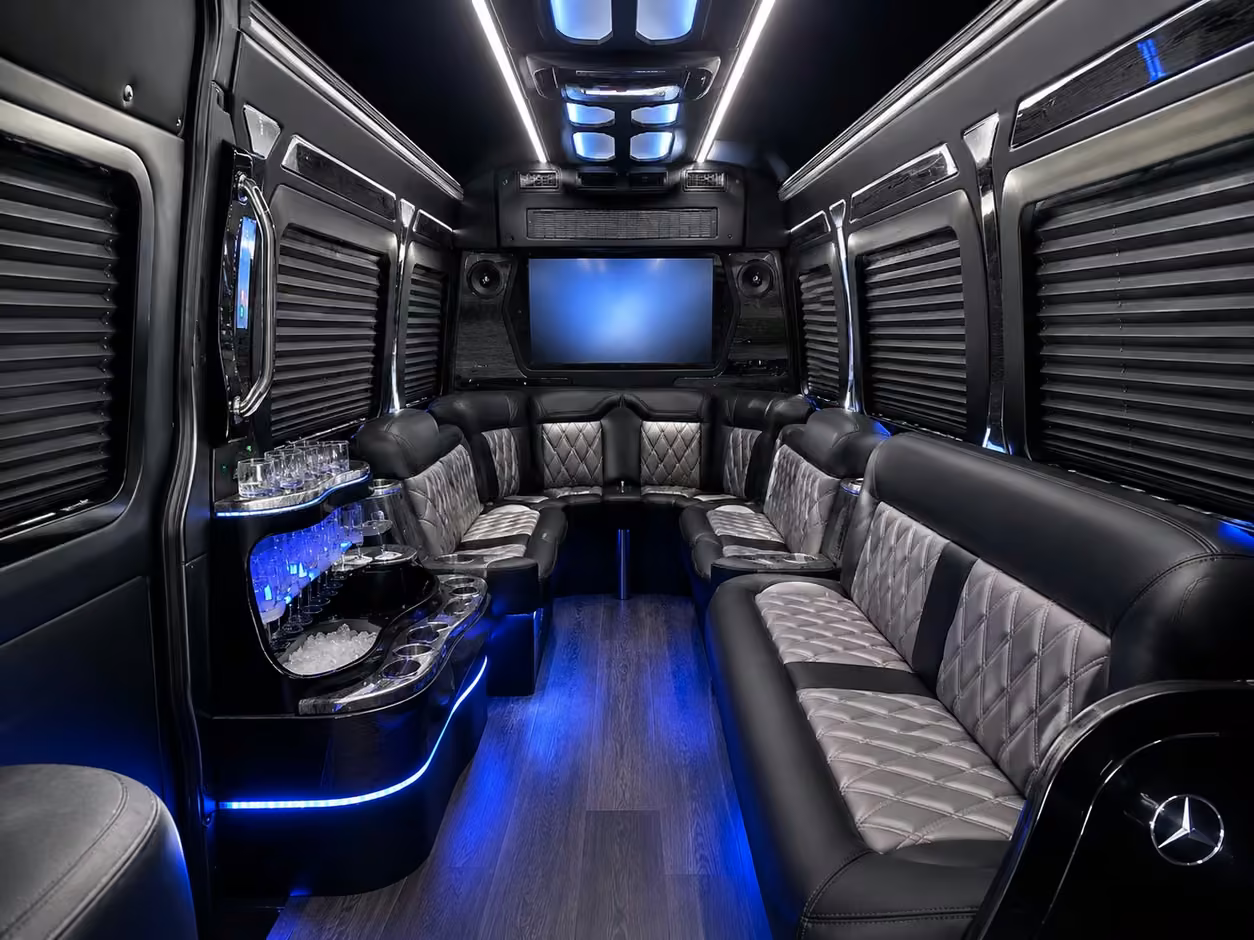 sprinter limo interior